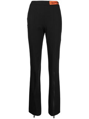 Heron Preston zipped-ankle tailored trousers - Black