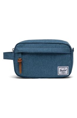 Herschel Supply Co. Chapter Dopp Kit in Copen Blue Crosshatch