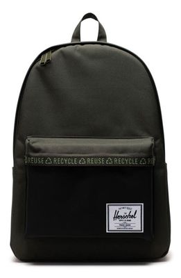 Herschel Supply Co. Classic XL Recycled Polyester Backpack in Forest Night/Black