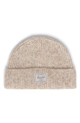 Herschel Supply Co. Elmer Knit Beanie in Oatmeal