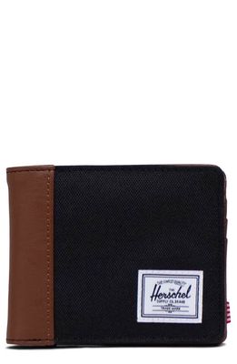 Herschel Supply Co. Hank Bifold Wallet in Black/Tan