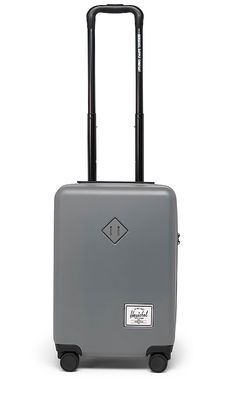 Herschel Supply Co. Heritage Hardshell Carry On Luggage in Grey.