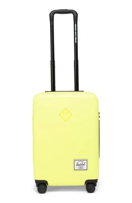 Herschel Supply Co. Heritage Hardshell Large Carry-On Luggage in Safety Yellow