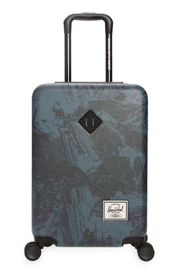 Herschel Supply Co. Heritage Hardshell Large Carry-On Luggage in Steel Blue Shale Rock