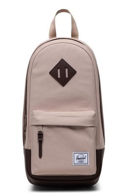 Herschel Supply Co. Heritage Shoulder Bag in Light Taupe/chicory Coffee