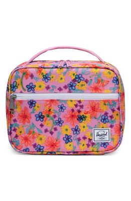 Herschel Supply Co. Kids' Pop Quiz Recycled Polyester Lunchbox in Scribble Floral