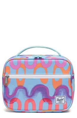 Herschel Supply Co. Kids' Pop Quiz Recycled Polyester Lunchbox in Squiggle