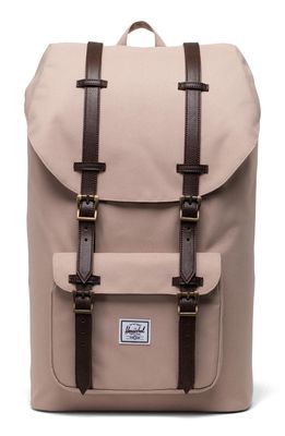 Herschel Supply Co. Little America Backpack in Light Taupe/Chicory Coffee