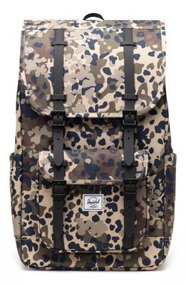 Herschel Supply Co. Little America Recycled Polyester Backpack in Terrain Camo