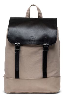 Herschel Supply Co. Orion Retreat Small Backpack in Cobblestone/Pebbled Black