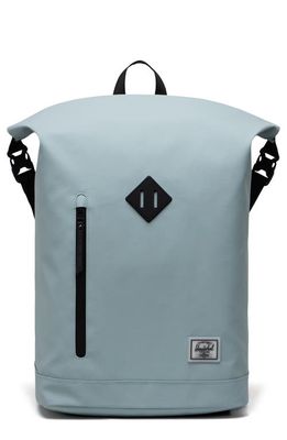 Herschel Supply Co. Roll Top Recycled Polyester Backpack in Slate