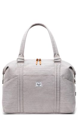 Herschel Supply Co. Strand Recycled Polyester Duffle Bag in Light Grey Crosshatch
