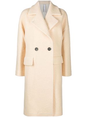 Hevo Canosa double-breasted coat - Neutrals