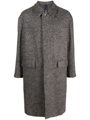 Hevo Cavallino single-breasted coat - Grey