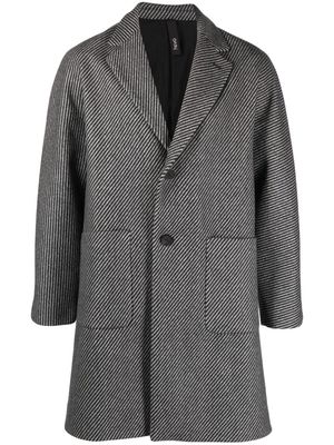 Hevo Conversano single-breasted coat - Grey
