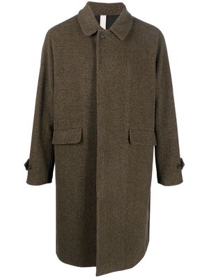 Hevo Crispiano single-breasted tailored coat - Brown