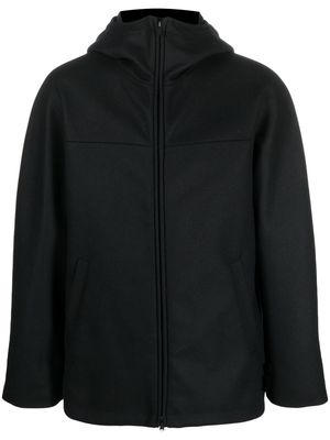 Hevo Gargano hooded quilted-panel jacket - Black