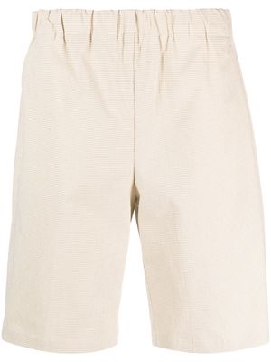 Hevo gingham-pattern bermuda shorts - Neutrals