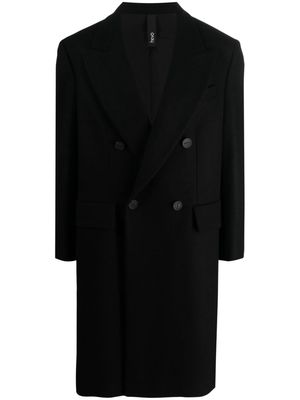 Hevo Martina Franca felted coat - Black