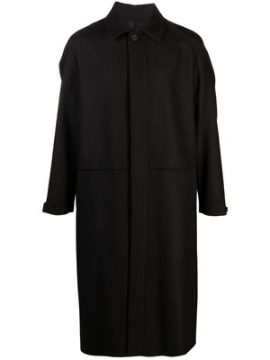 Hevo Monte Corvino mid-length jacket - Black