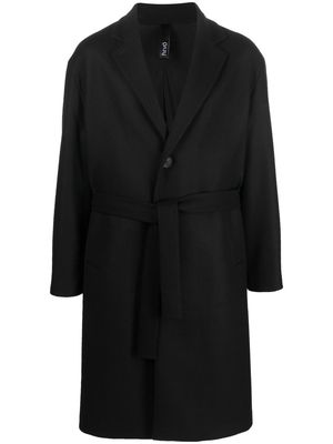 Hevo single-breasted coat - Black