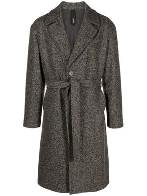 Hevo single-breasted speckle coat - Grey