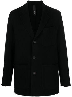 Hevo Ventura single-breasted wool blazer - Black