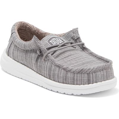 Hey Dude Kids' Wally Shoe in Stone 