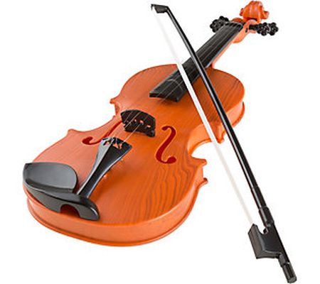 Hey! Play! Battery Operated Musical Toy Violin with Bow