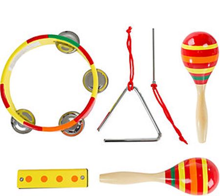 Hey! Play! Kids Percussion Musical Instruments Toy Set