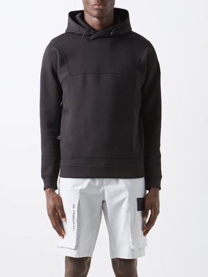 Hh -118389225 - Hh Arc Cotton-blend Jersey Hooded Sweatshirt - Mens - Black
