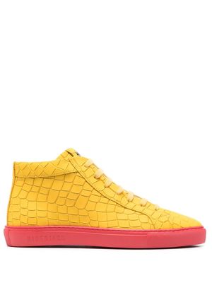 Hide&Jack Essence high-top sneakers - Yellow