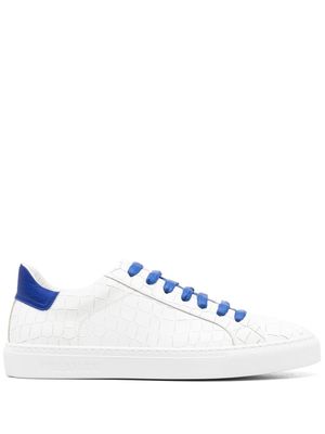 Hide&Jack lace-up low-top sneakers - White