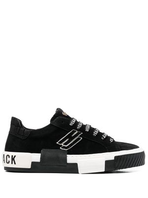 Hide&Jack logo-print low-top sneakers - Black