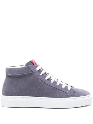 Hide&Jack Oil High colour-block sneakers - Purple