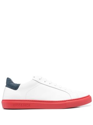 Hide&Jack Sky color-block low-top sneakers - White