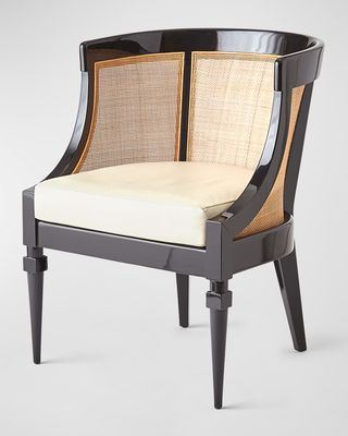 High-Back Cane Chair