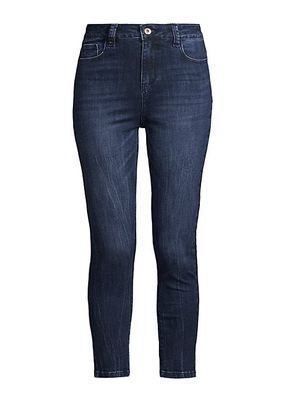 High-Rise 5-Pocket Slim-Fit Jeans