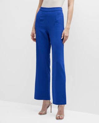 High-Rise Bootcut Pants