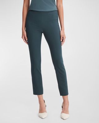 High-Waist Stitched-Front Leggings