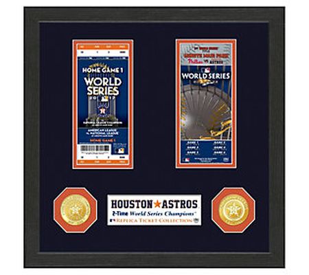 Highland Mint Astros World Series Champion Tick et Collection