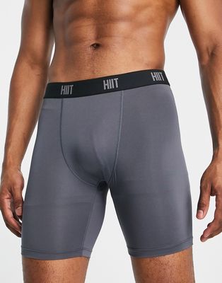 HIIT base layer shorts-Gray