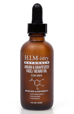 HIMistry Naturals H.I.M.-istry Naturals Argan & Grapeseed Face & Beard Oil 