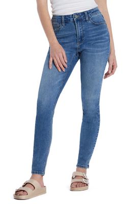 HINT OF BLU Brilliant High Waist Skinny Jeans in Blue Canvas