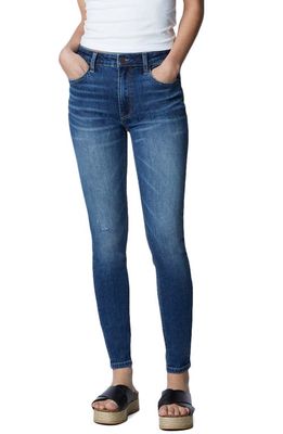 HINT OF BLU High Waist Ankle Skinny Jeans in Hampton Light