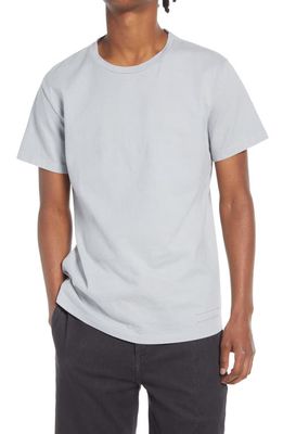 HIROSHI KATO Organic Cotton T-Shirt in Light Grey