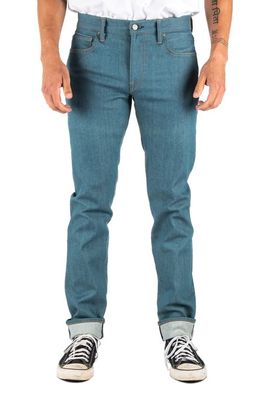 HIROSHI KATO The Pen Slim 10.5-Ounce Stretch Selvedge Jeans in Old Blue Raw 