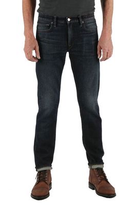 HIROSHI KATO The Pen Slim 14-Ounce Stretch Selvedge Jeans in Jett 