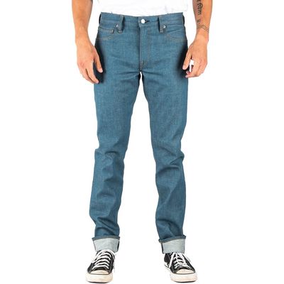 HIROSHI KATO The Pen Slim 14-Ounce Stretch Selvedge Jeans in Old Blue R 