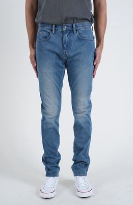 HIROSHI KATO The Scissors Slim Tapered Stretch Selvedge Jeans in Light Indigo 